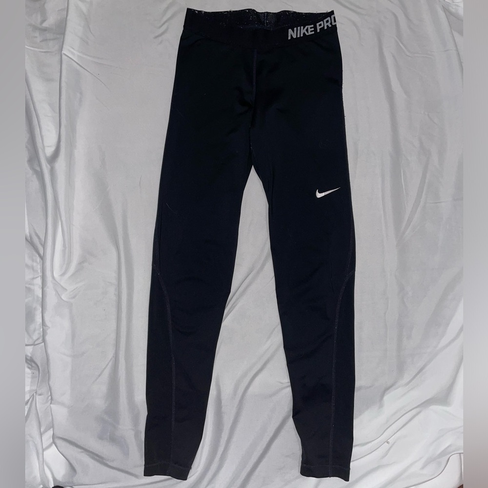Nike pro leggings black